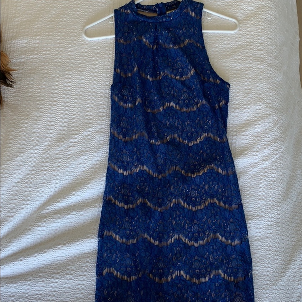 Lace mini dress